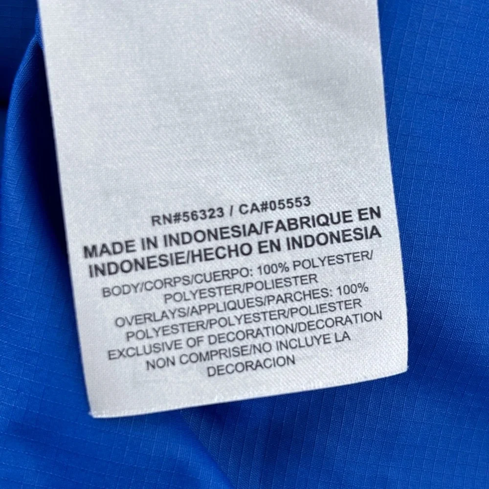 Nike Indianapolis Colts NFL Jacket Mens Medium Blue Quarter Zip Storm-Fit Logo